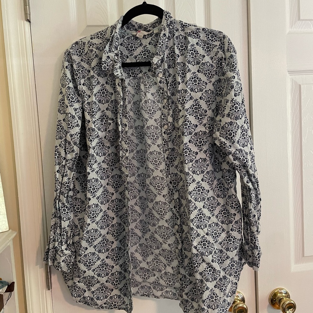 Boden linen button down